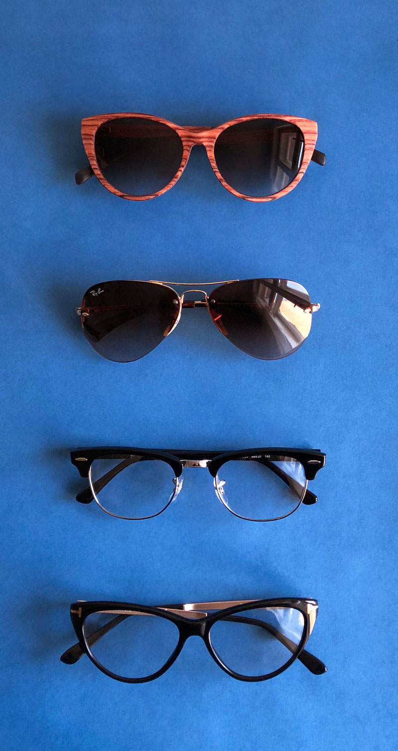 Eyewear Kerbholz, Prada, Tom Ford, Ray-Ban